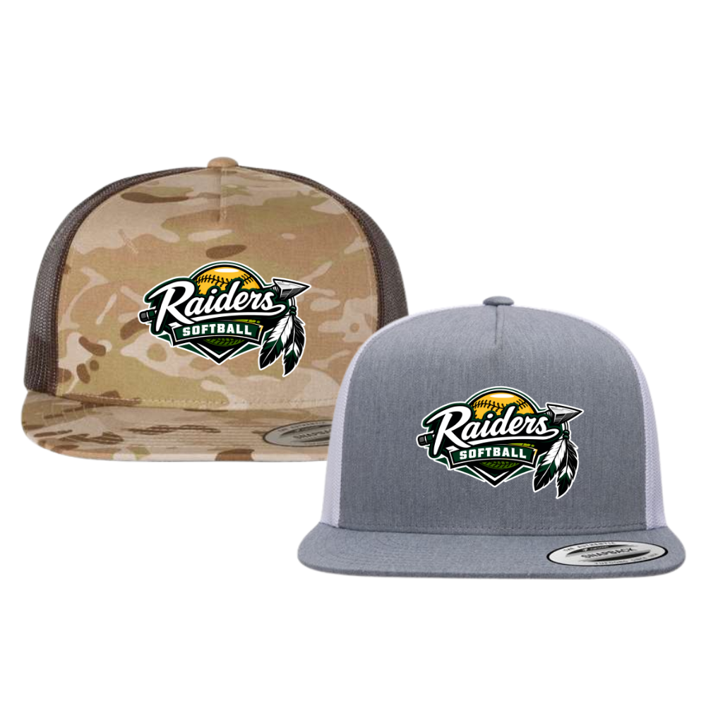 Twin Valley Softball Trucker Hat Flat Brim