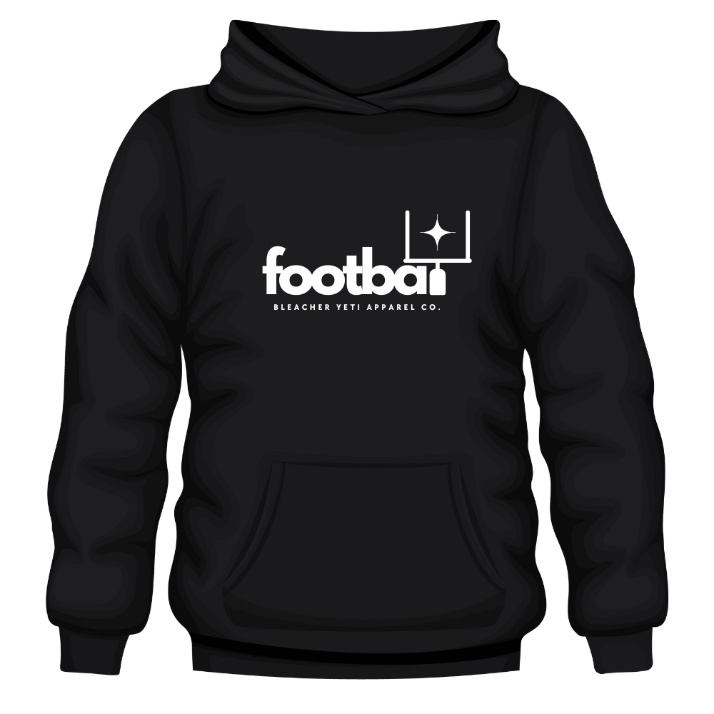 Football Star Black Hoodie