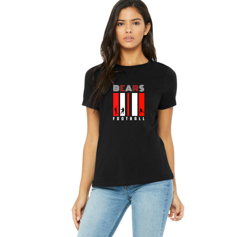 Boyertown Retro Football Tee Women