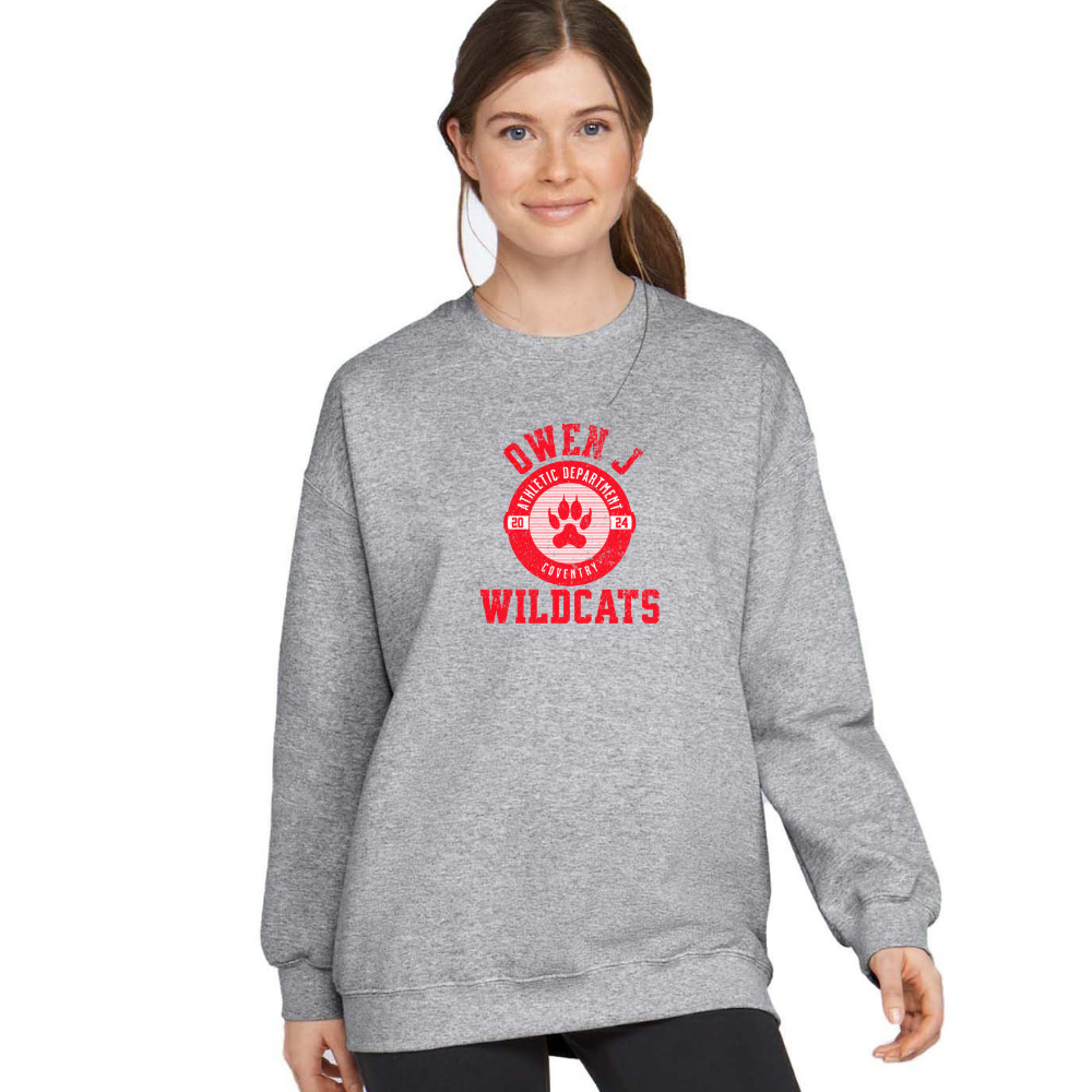 OJR Grey Crewneck Sweatshirt Unisex
