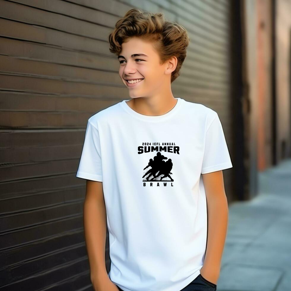 White Tee - Summer Brawl ICFL