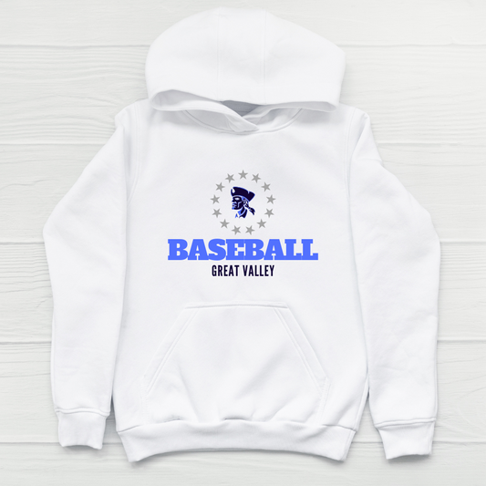 GV Patriot White Stars Baseball Hoodie