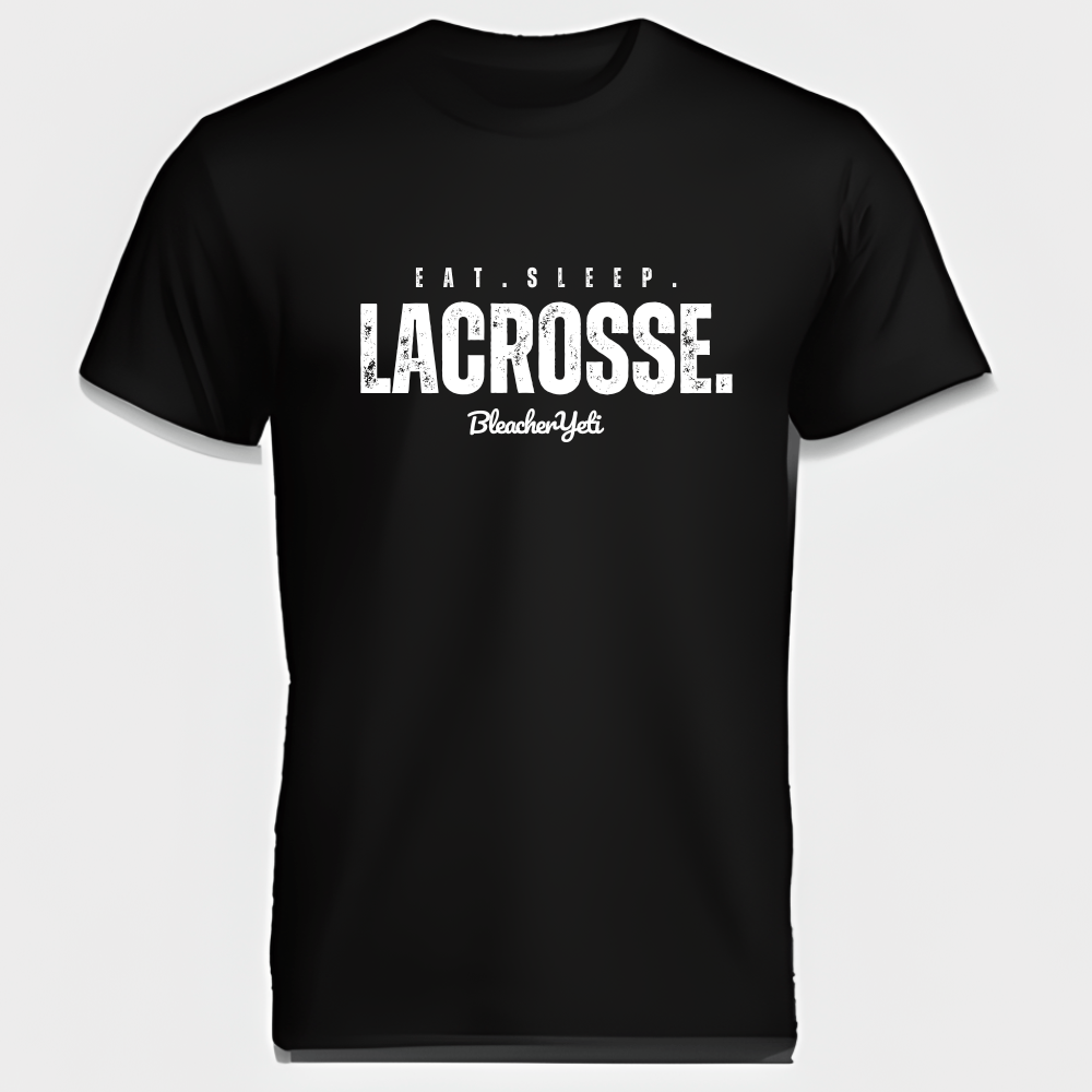 Eat Sleep LAX Black Tee