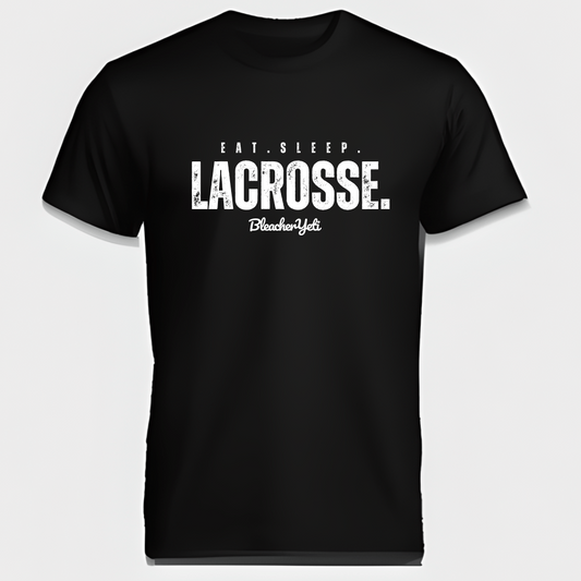 Eat Sleep LAX Black Tee