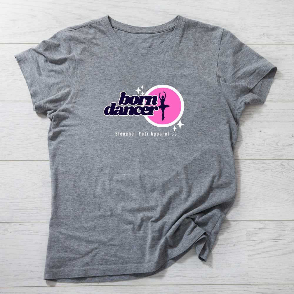 Born Dancer Tee Grey