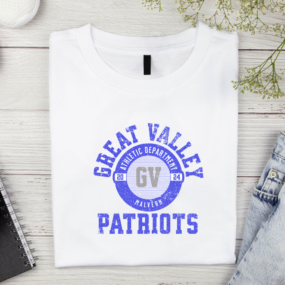 GV Athletic Dept White Tee Womens