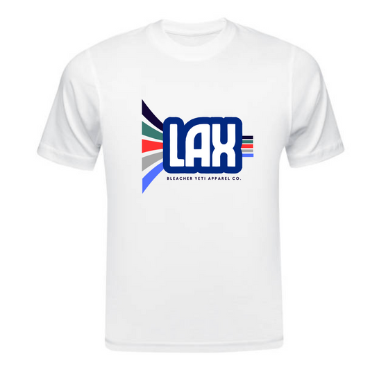 Lacrosse Retro White Tee