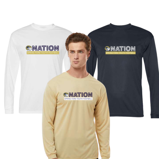 SFYFC Long Sleeve Performance Tee Ram Nation