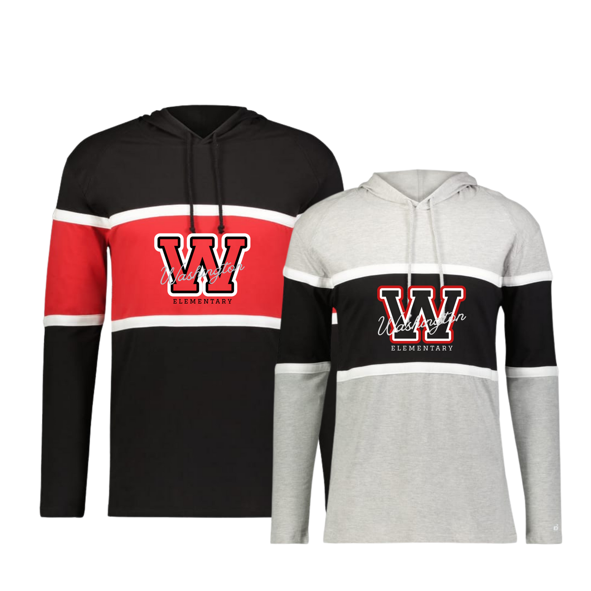 Washington Elementary Varsity Lightweight Long Sleeve Hoodie