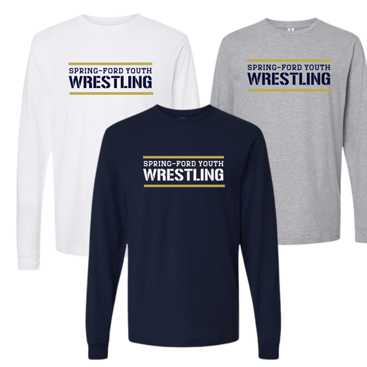SF Wrestling LS Cotton Tee Unisex Neutral
