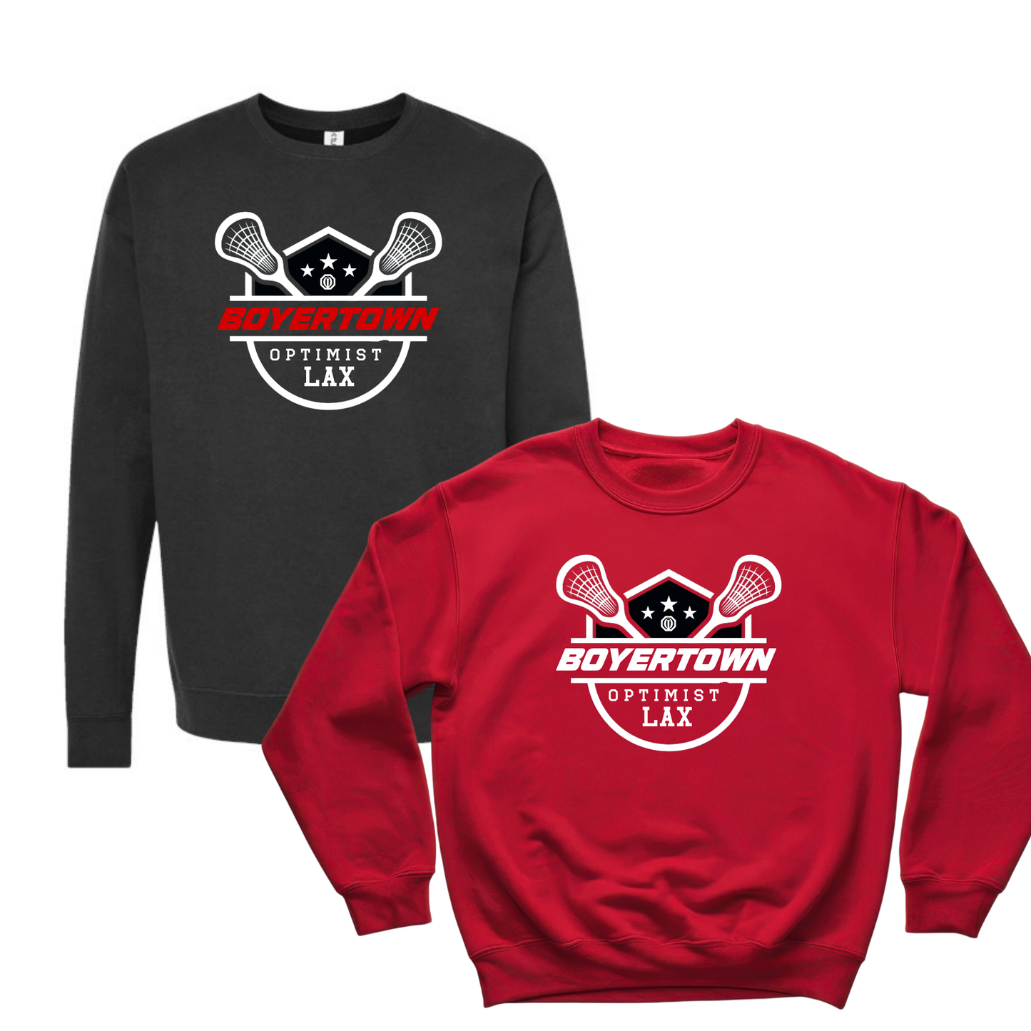 Boyertown LAX Unisex Crewneck Sweatshirt Tournament