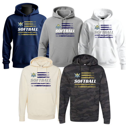 SFYAL Unisex Hoodie Patriot Softball