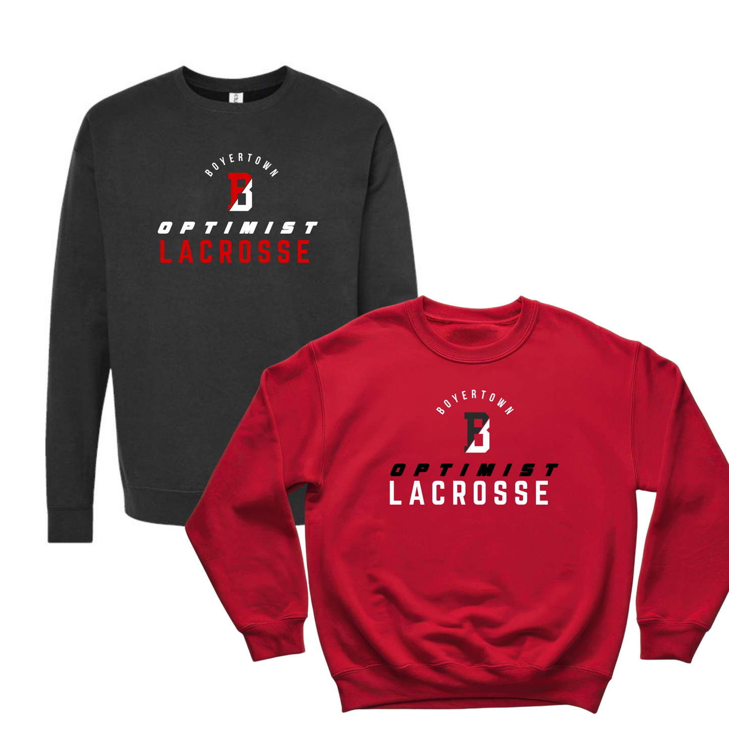 Boyertown LAX Unisex Crewneck Sweatshirt Starter