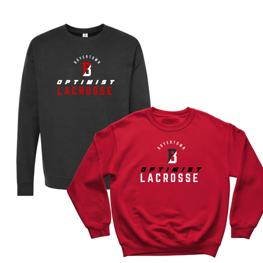 Boyertown LAX Unisex Crewneck Sweatshirt Starter
