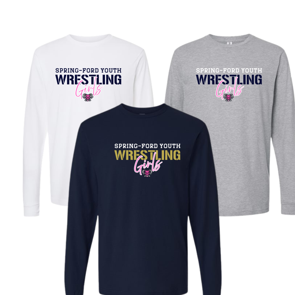 SF Wrestling LS Cotton Tee Unisex Shoot