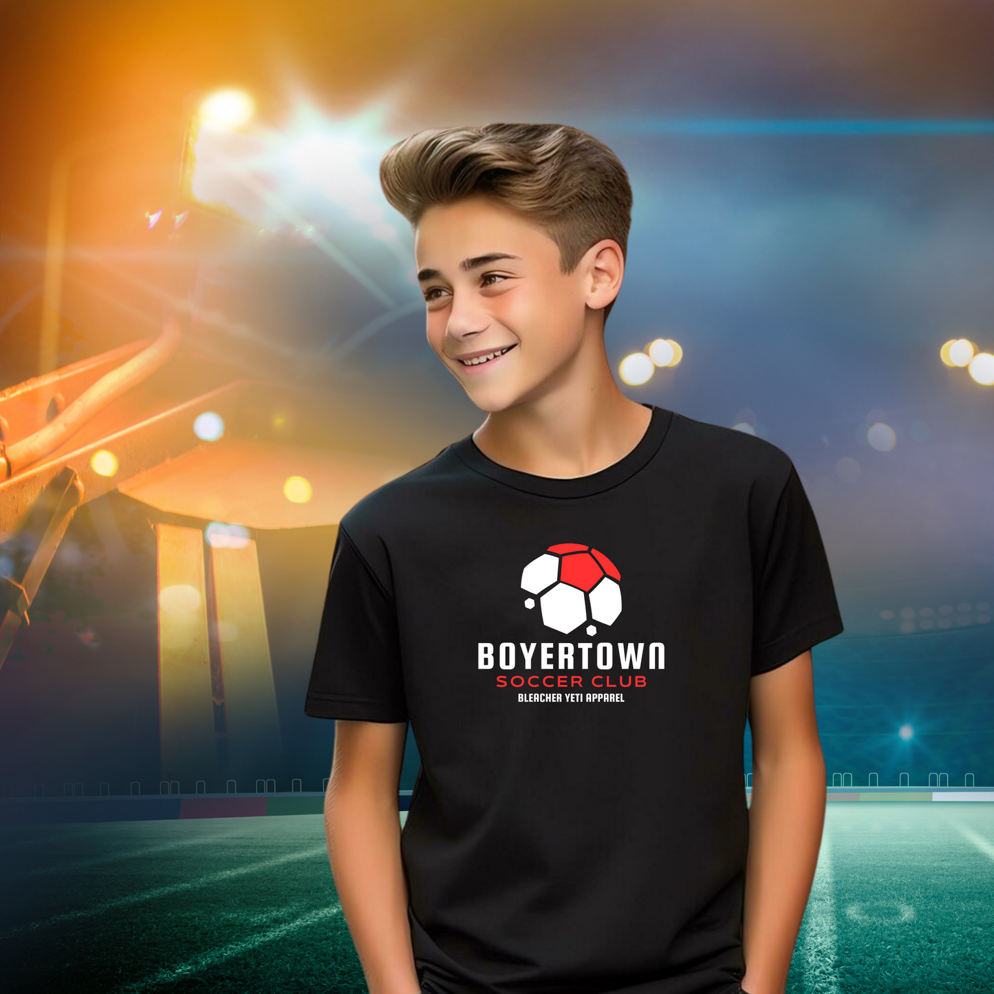 Boyertown Soccer Nutmeg Youth Tee