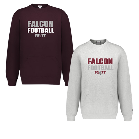 PGFF Crewneck With Front Pouch Pockets - Sweep