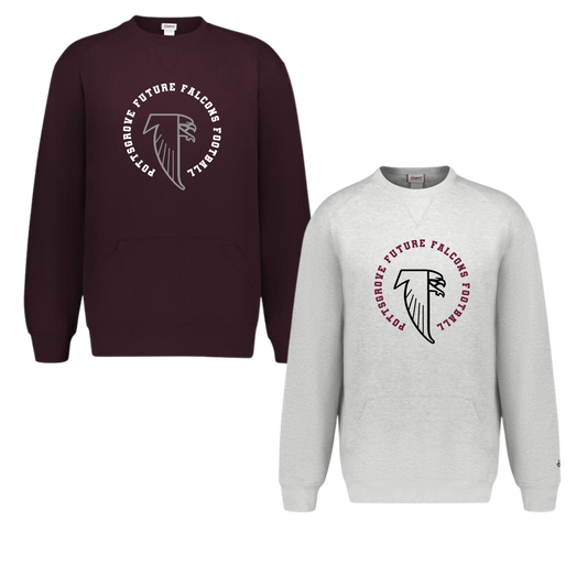 PGFF Crewneck With Front Pouch Pockets - Hustle