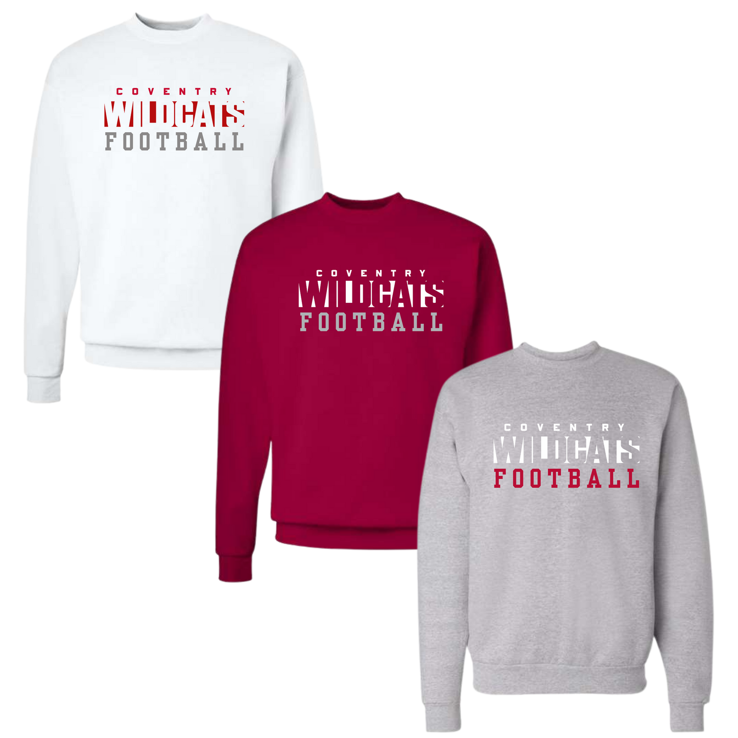 CYFO Wildcats Unisex Crewneck Ghost