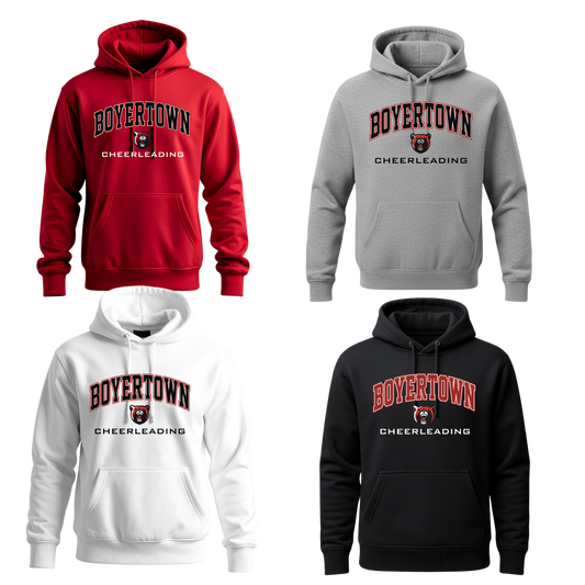 Bear Cheer Unisex Hoodie - Boyertown Arch