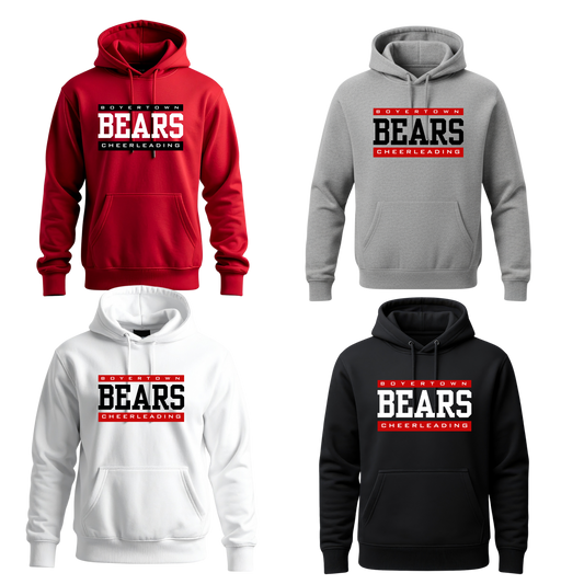 Bear Cheer Unisex Hoodie - BOLD