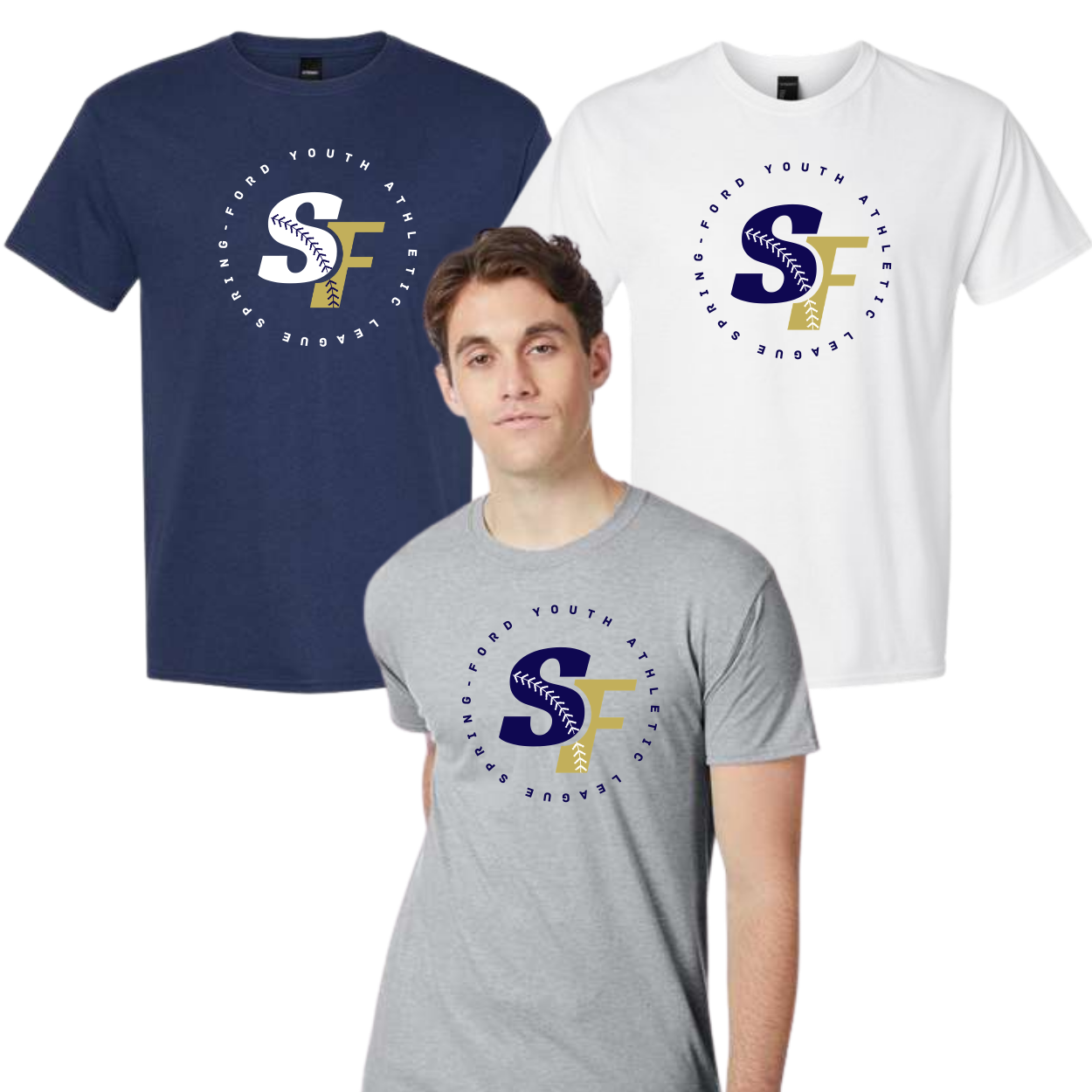 SFYAL Unisex Tri Blend SF Circle