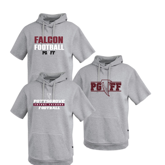 PGFF Mens & Youth Fleece Short Sleeve Hoodie