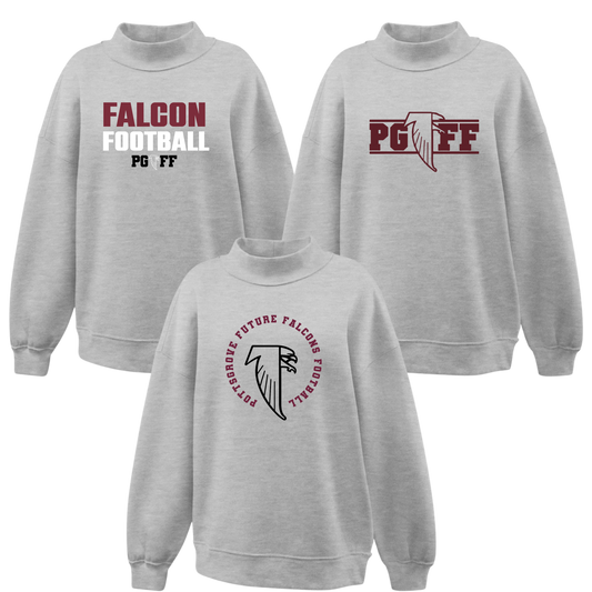 PGFF Womens & Youth Mockneck Crew