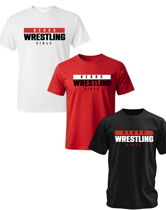 Boyertown Girls Wrestling Tee Grit