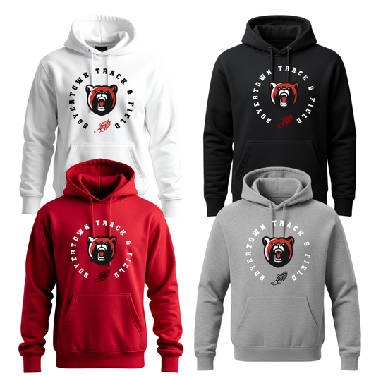 Boyertown T&F Unisex Hoodie Circle