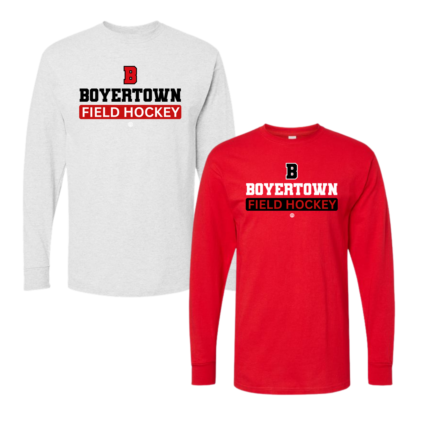 Boyertown Optimist Field Hockey Long Sleeve Cotton Tee -Jab