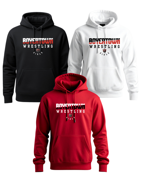 Boyertown Girls Wrestling Hoodie Varsity
