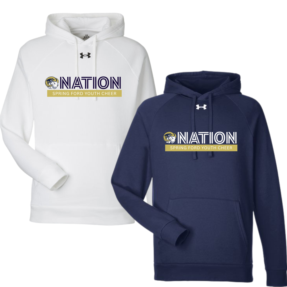SFYFC Under Armor Fleece Hoodie Cheer Nation