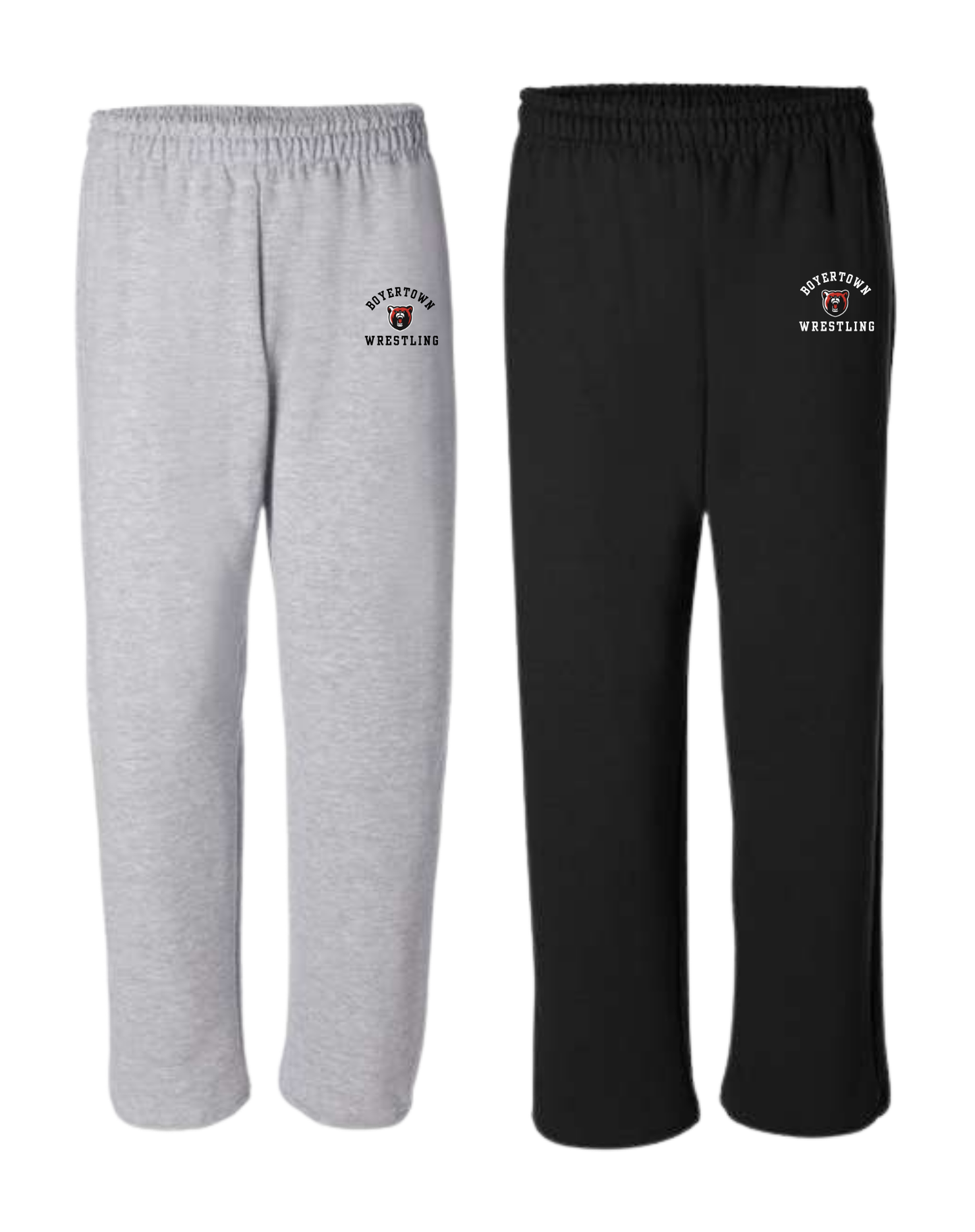 Boyertown Girls Wrestling Open Bottom Sweats