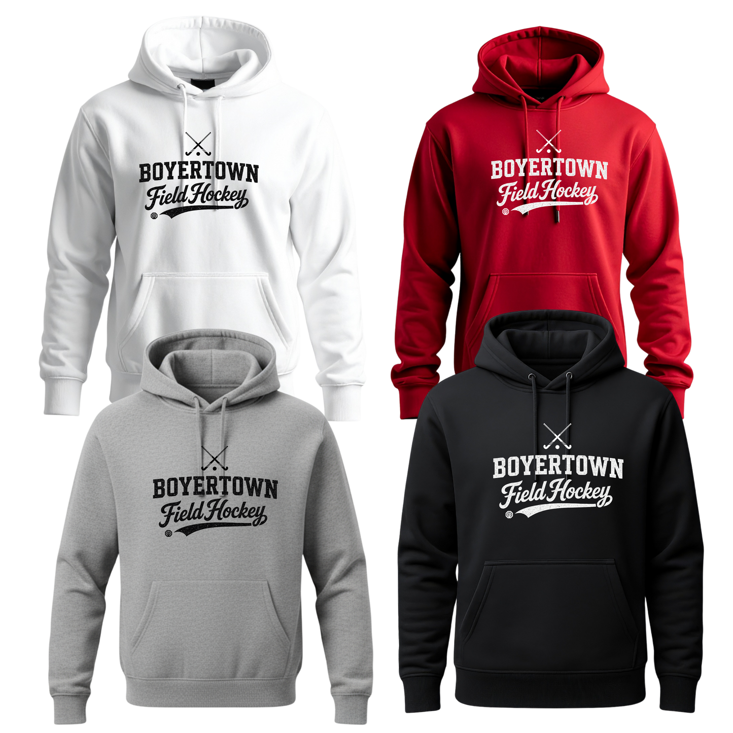 Boyertown Optimist Field Hockey Unisex Hoodie - Backstick