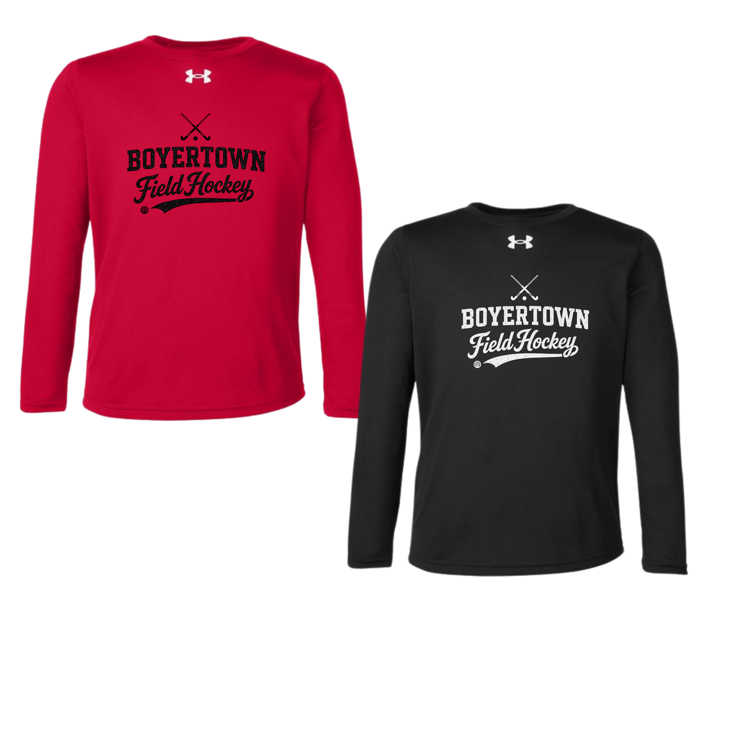 Boyertown Optimist Field Hockey Under Armour Team Tech LS - Backstick