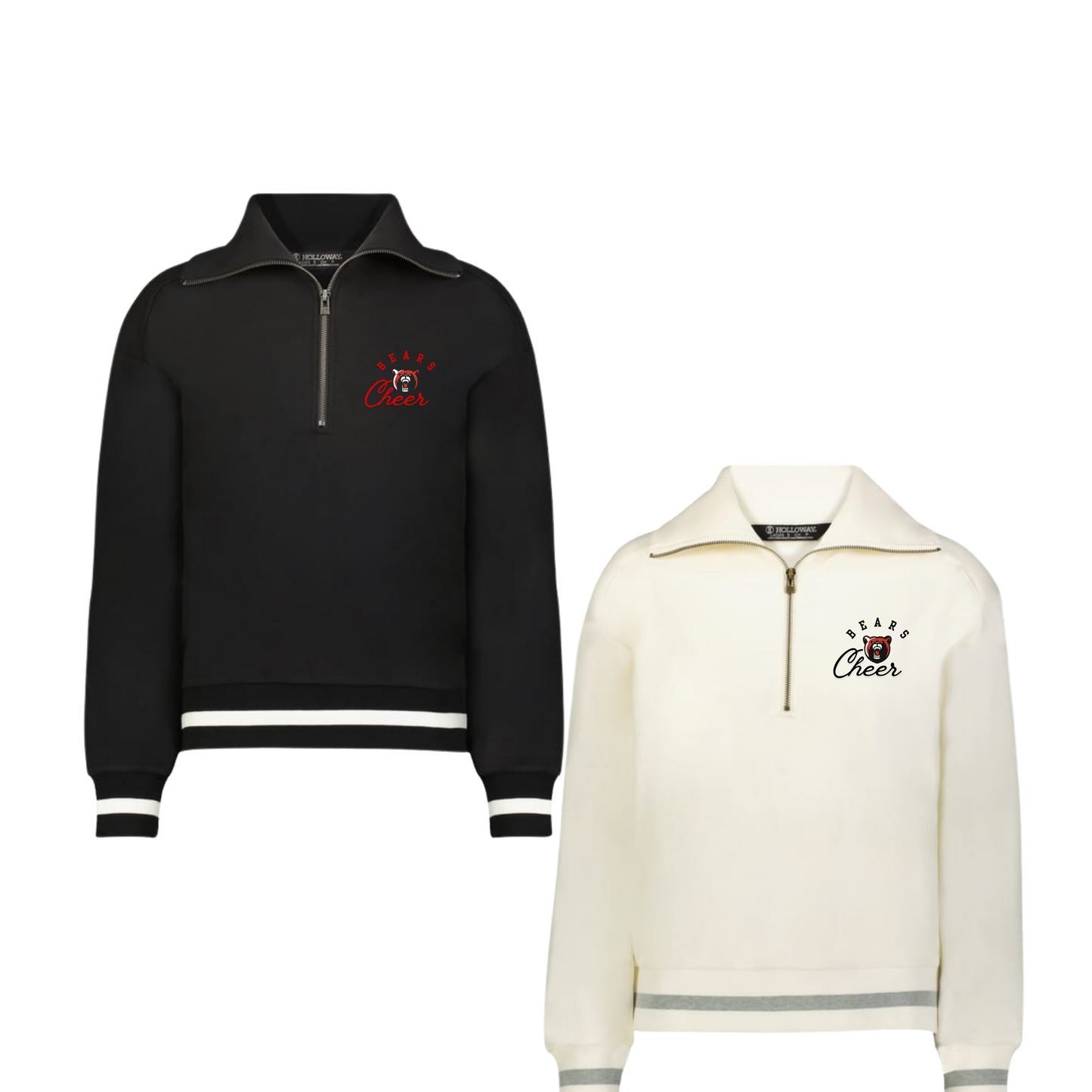 Bears Cheer Ladies Heritage Pullover