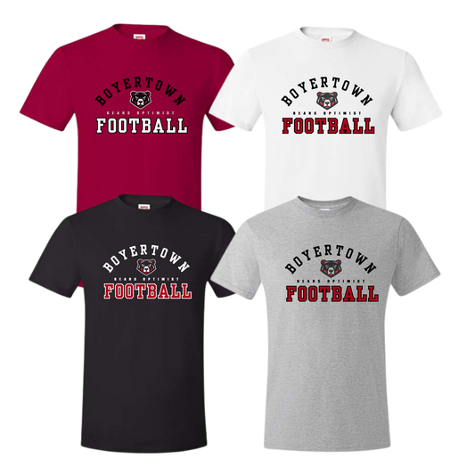 Boyertown Optimist Football Unisex Tee - Cover 1