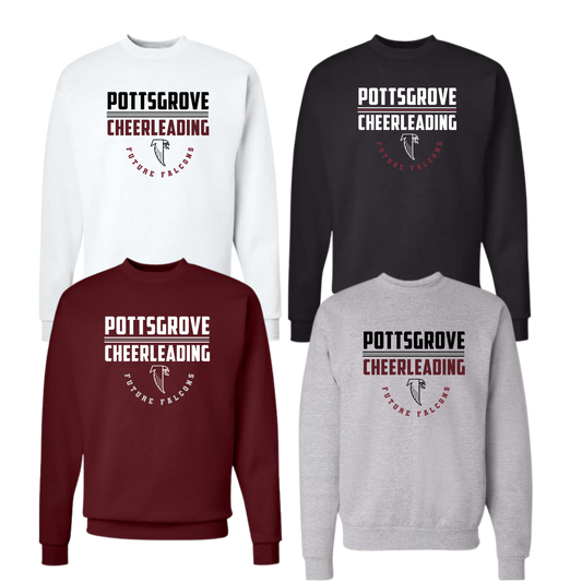 PGFF Cheer Unisex Crewneck Sweatshirt - Flyer