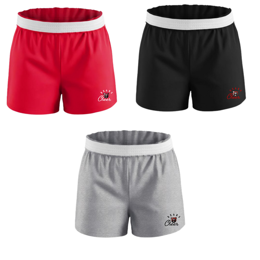 Bears Cheer Spirit Shorts Script