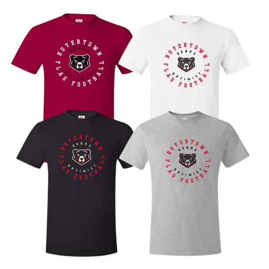 Boyertown Optimist Football Unisex Tee - Edge