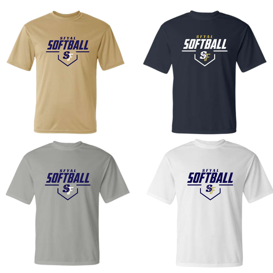 SFYAL Dri Fit Performance Tee Level Up Softball