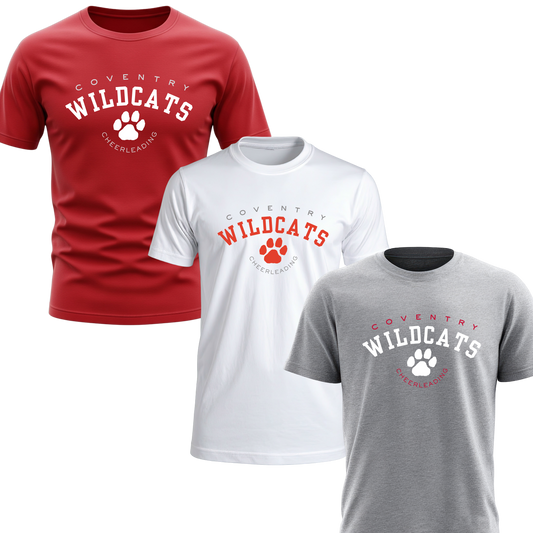 CYFO Wildcats Cheer Unisex Tee - Flow
