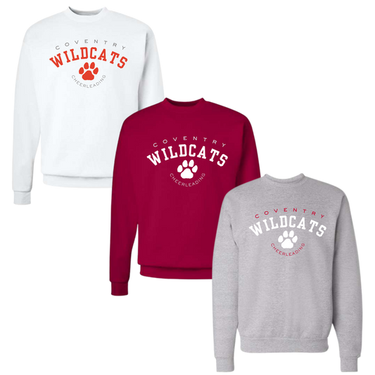 CYFO Wildcats Cheer Unisex Crewneck - Flow