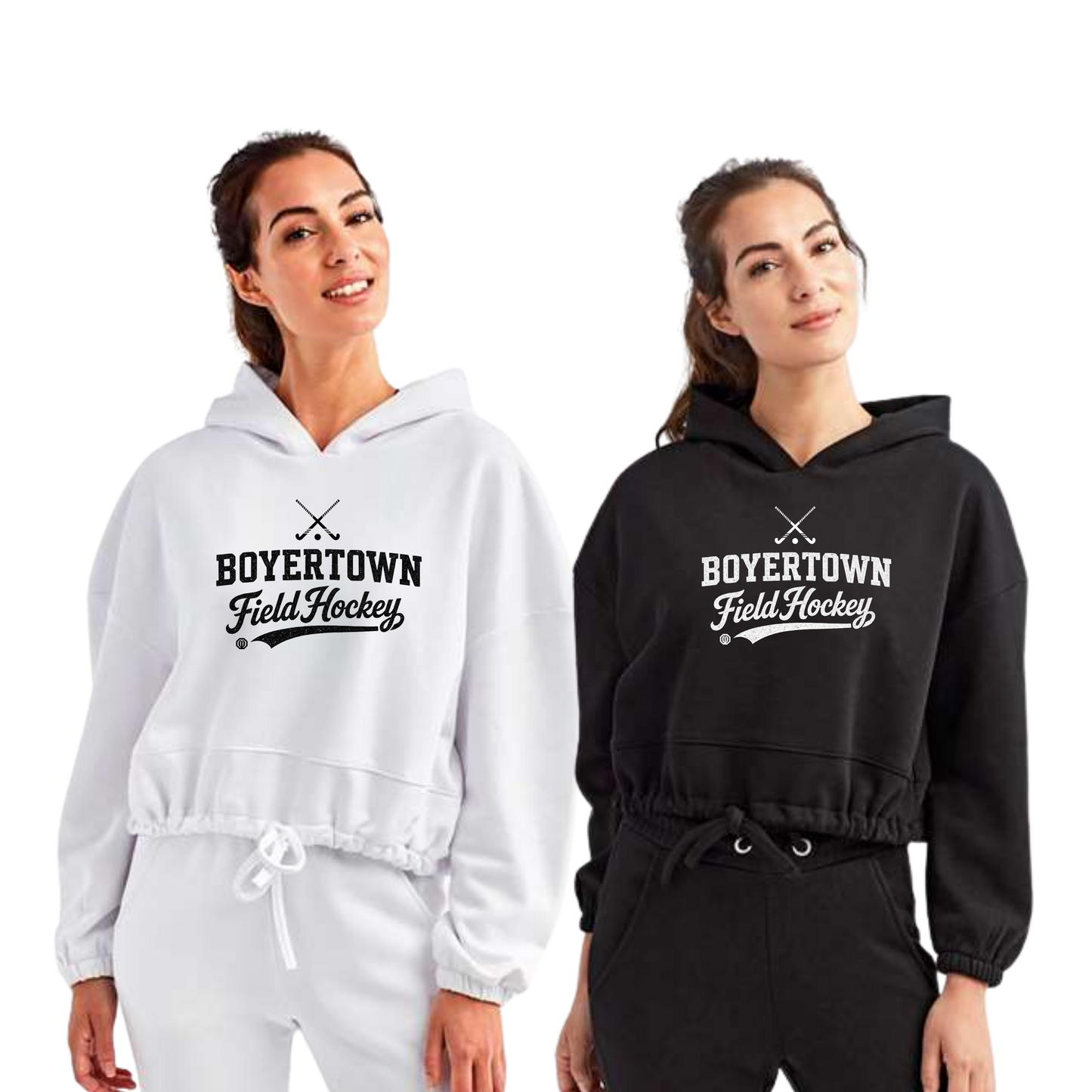 Boyertown Optimist Field Hockey Cropped Hooded Sweatshirt