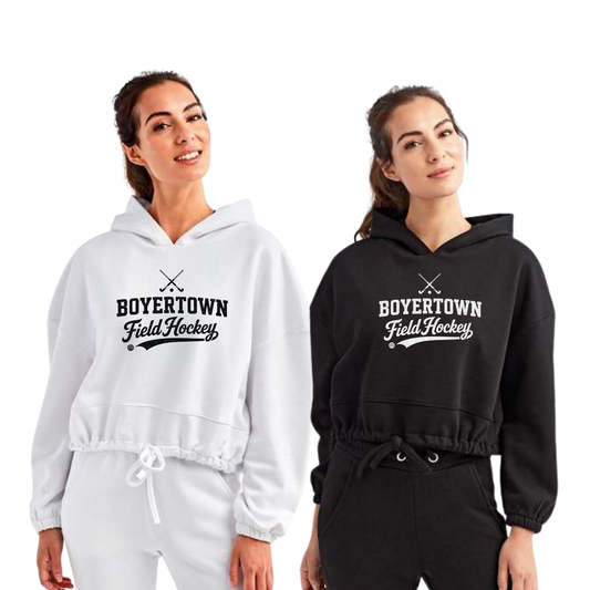 Boyertown Optimist Field Hockey Cropped Hooded Sweatshirt