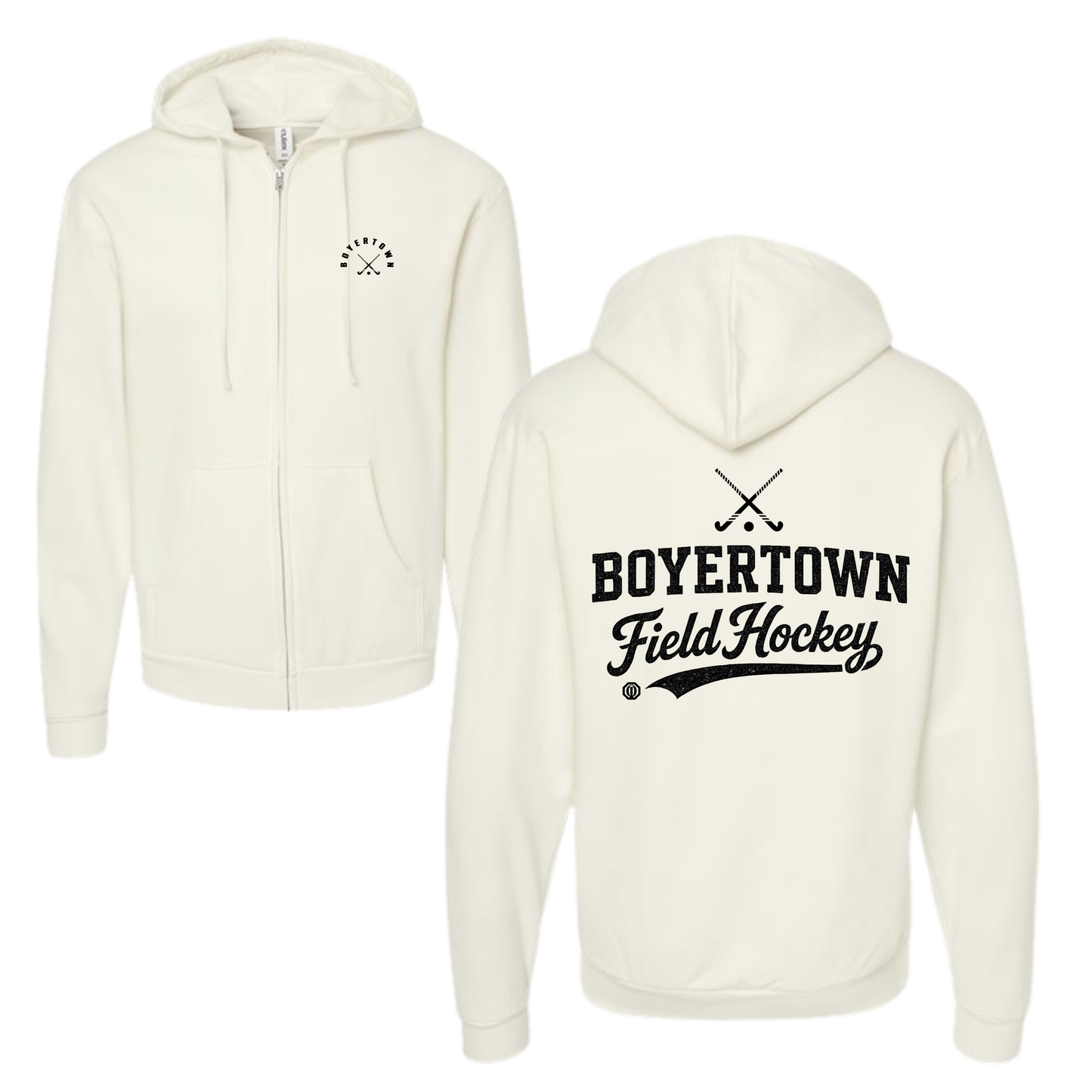 Boyertown Optimist Field Hockey Full Zip Hoodie