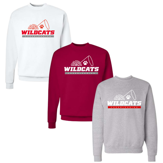 CYFO Wildcats Cheer Unisex Crewneck - Spirit