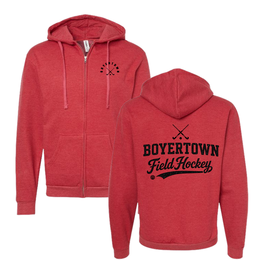 Boyertown Optimist Field Hockey Full Zip Hoodie