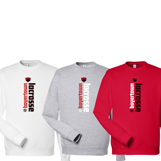 Boyertown LAX Crewneck Unisex Vertical